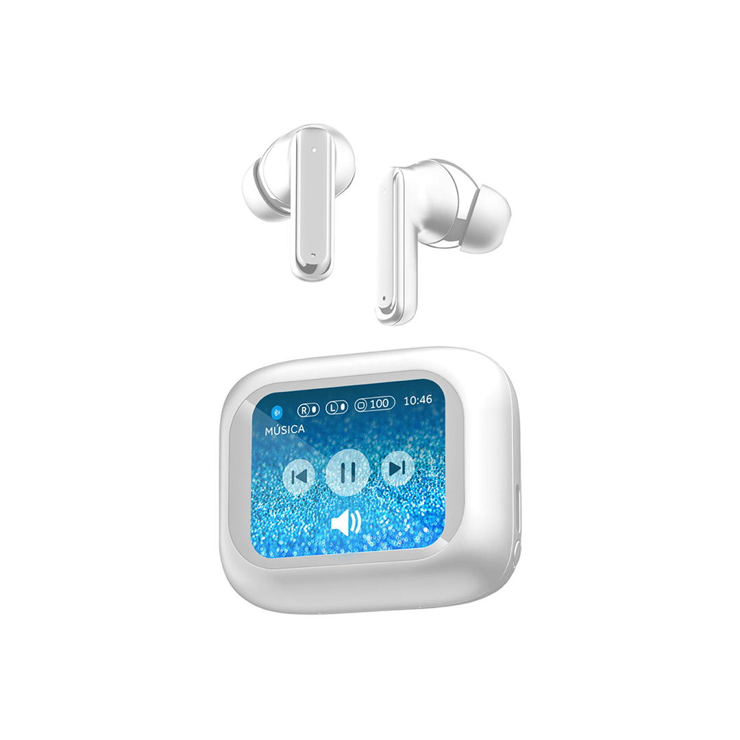 Paquete Power Bank PB10 - DW Bateria Portátil Daewoo 10,000mAh Carga Rapida y Audífonos Inálambricos BTH050B Bluetooth Pantalla Touch - Selectsound.com.mx