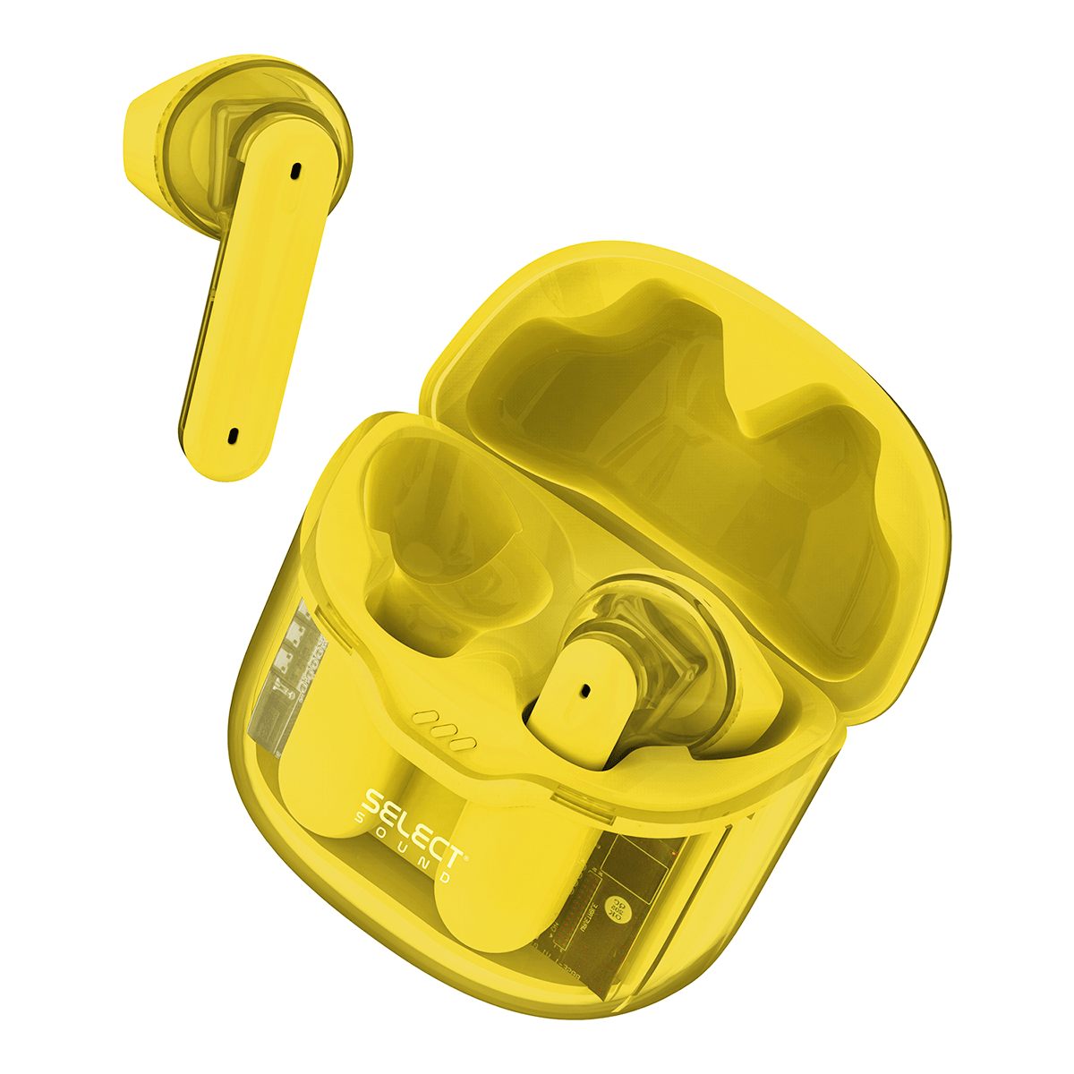 Paquete Select Sound Audífonos inalámbricos BTH040AM Crystal + Hub USB‑C ADAPU - SP 4 puertos 🎧🔌 - Selectsound.com.mx