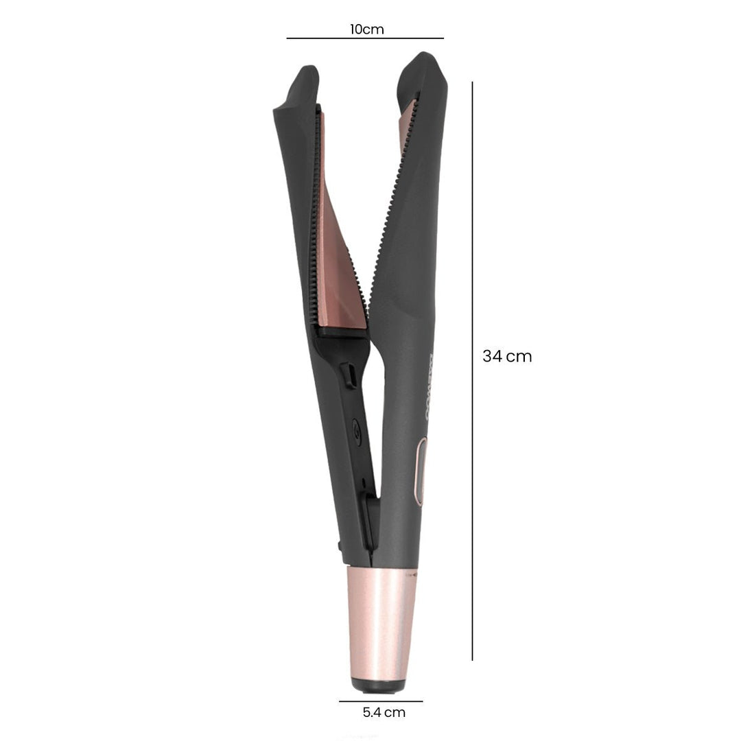 Plancha Alaciadora Rizadora De Cabello 2 en 1 Daewoo DW - RZ1 210°C 45w - Selectsound.com.mx