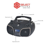 Cargue la imagen en el visor de la galería, Radiograbadora Inalámbrica Bluetooth Usb Mp3 Select Sound BT8110 - Selectsound.com.mx
