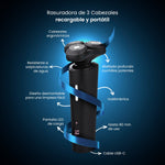 Cargue la imagen en el visor de la galería, Rasuradora Eléctrica Recargable Usb Daewoo 5w DW - RS2 - Selectsound.com.mx