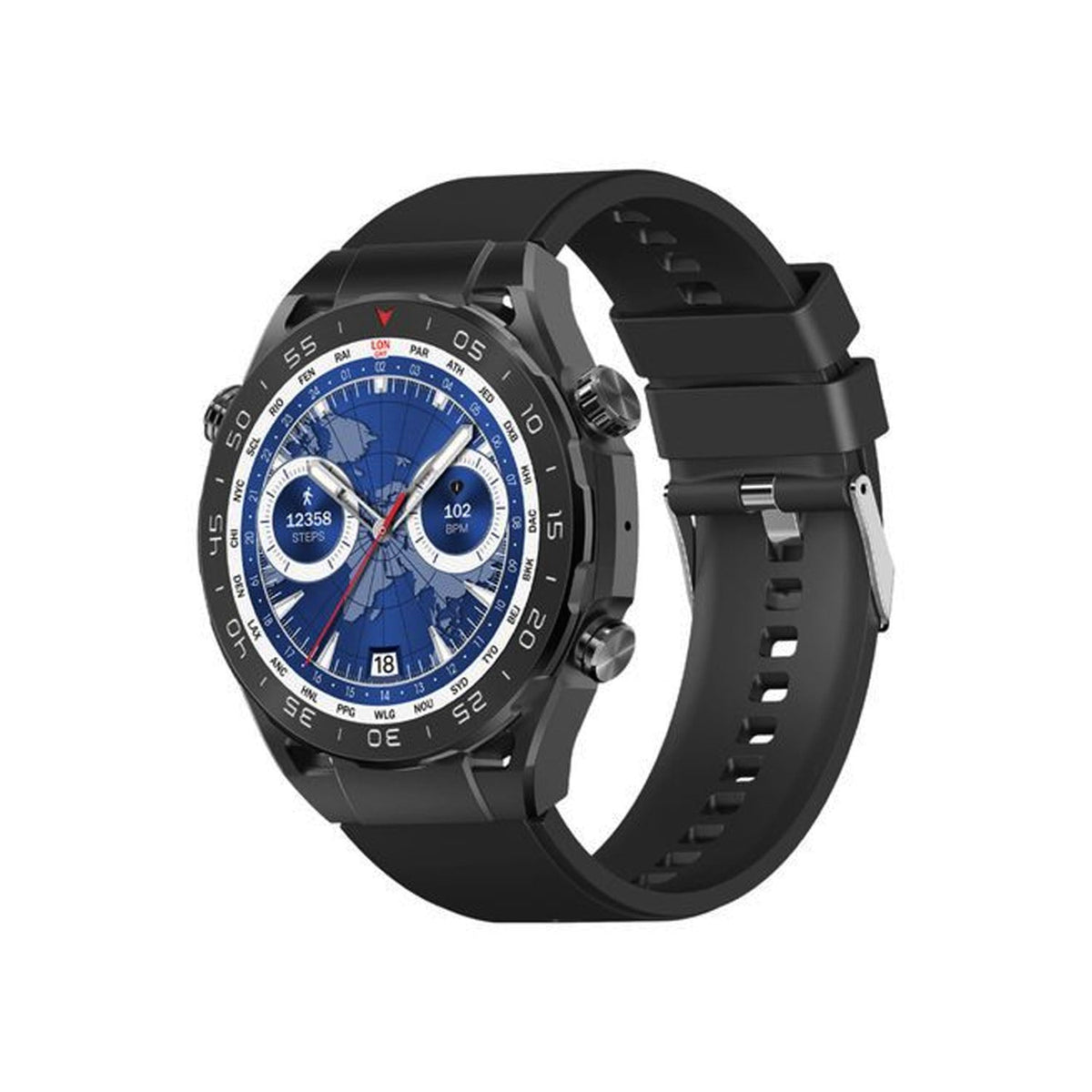 Reloj Inteligente Smartwatch Modelo Nexus Select Power Llamadas Color Negro IP68 SW5 - SP - Selectsound.com.mx