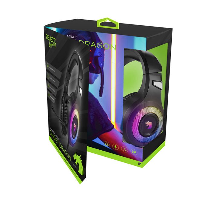 Audífonos Gaming Ghost Dragon - Selectsound.com.mx