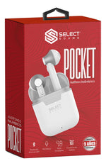Cargue la imagen en el visor de la galería, Audífonos Inalámbricos Select Sound Pocket Tws Blanco Negro - Selectsound.com.mx