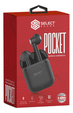 Cargue la imagen en el visor de la galería, Audífonos Inalámbricos Select Sound Pocket Tws Blanco Negro - Selectsound.com.mx