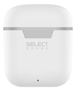 Cargue la imagen en el visor de la galería, Audífonos Inalámbricos Select Sound Pocket Tws Blanco Negro - Selectsound.com.mx