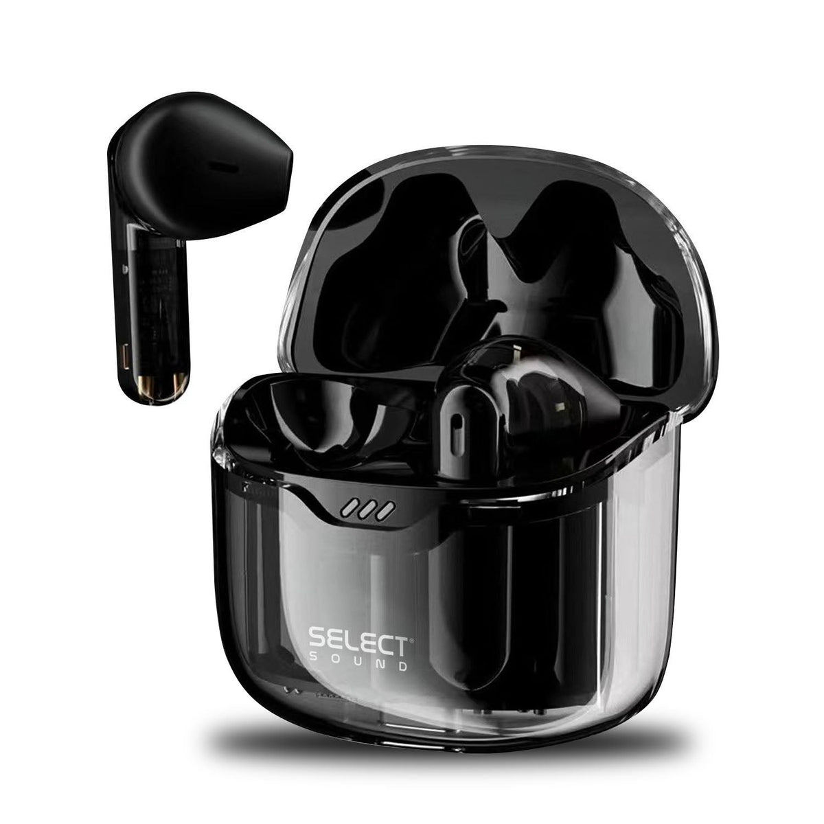 Audífonos Recargables Bluetooth Crystal Tws BTH040 Colores - Selectsound.com.mx