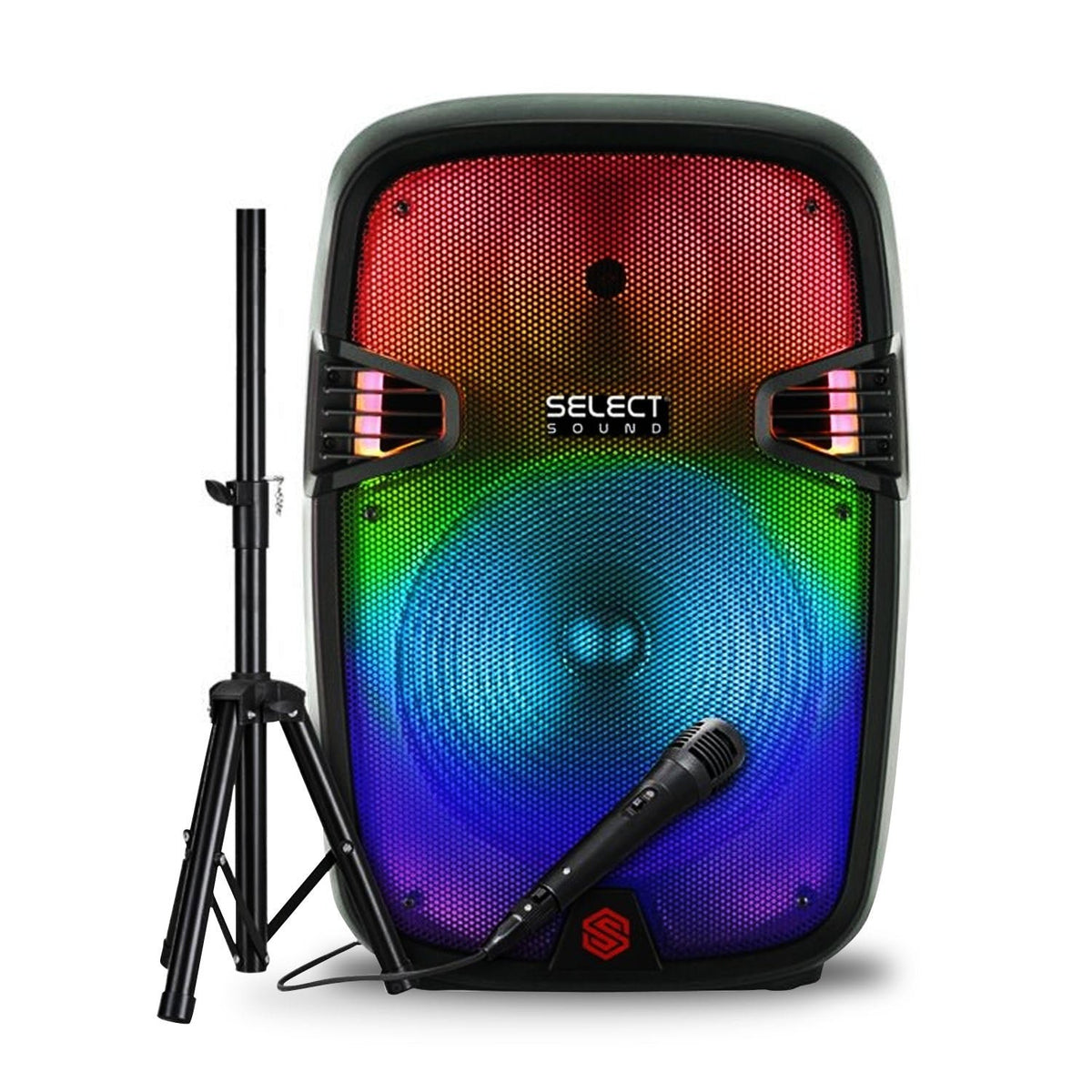Bafle 15 Pulgadas con Luces Led Mythica - Selectsound.com.mx