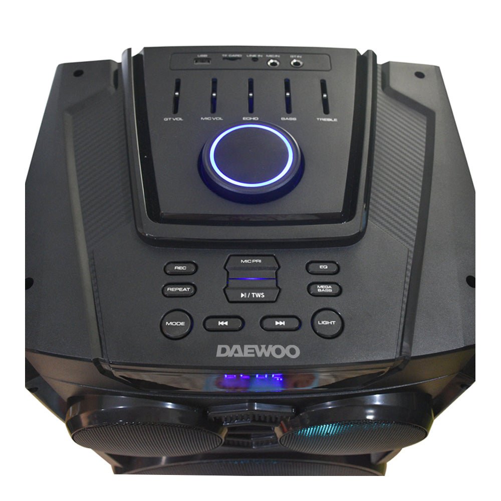 Bafle 3x10 Pulgadas Daewoo Kingdom 100w Rms Bluetooth Led Fm - Selectsound.com.mx