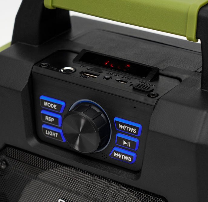 Bafle 6.5" Jumbo BT1206 con Tws, Bluetooth - Selectsound.com.mx
