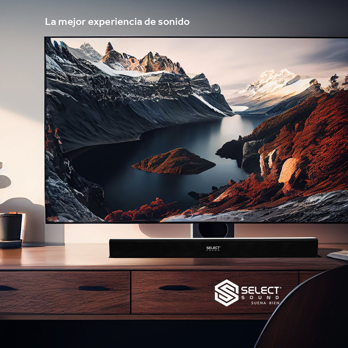 Barra de Sonido Inalámbrica Bluetooth BT3280 - Selectsound.com.mx
