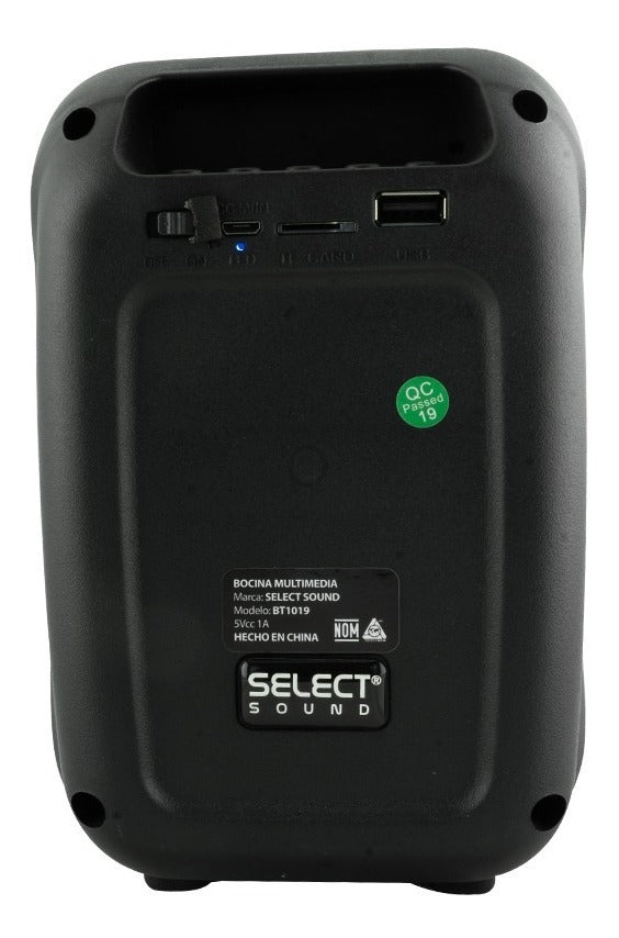Bocina Portátil Select Sound Cosmos Bt1019 Con Tws - Selectsound.com.mx