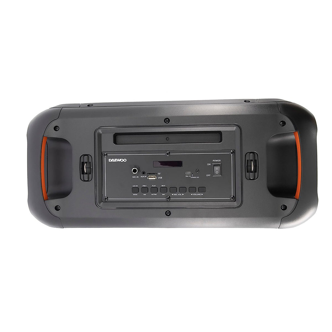 Bocina Recargable 2x6.5 Pulgadas Daewoo Boombox Dw-1987 - Selectsound.com.mx