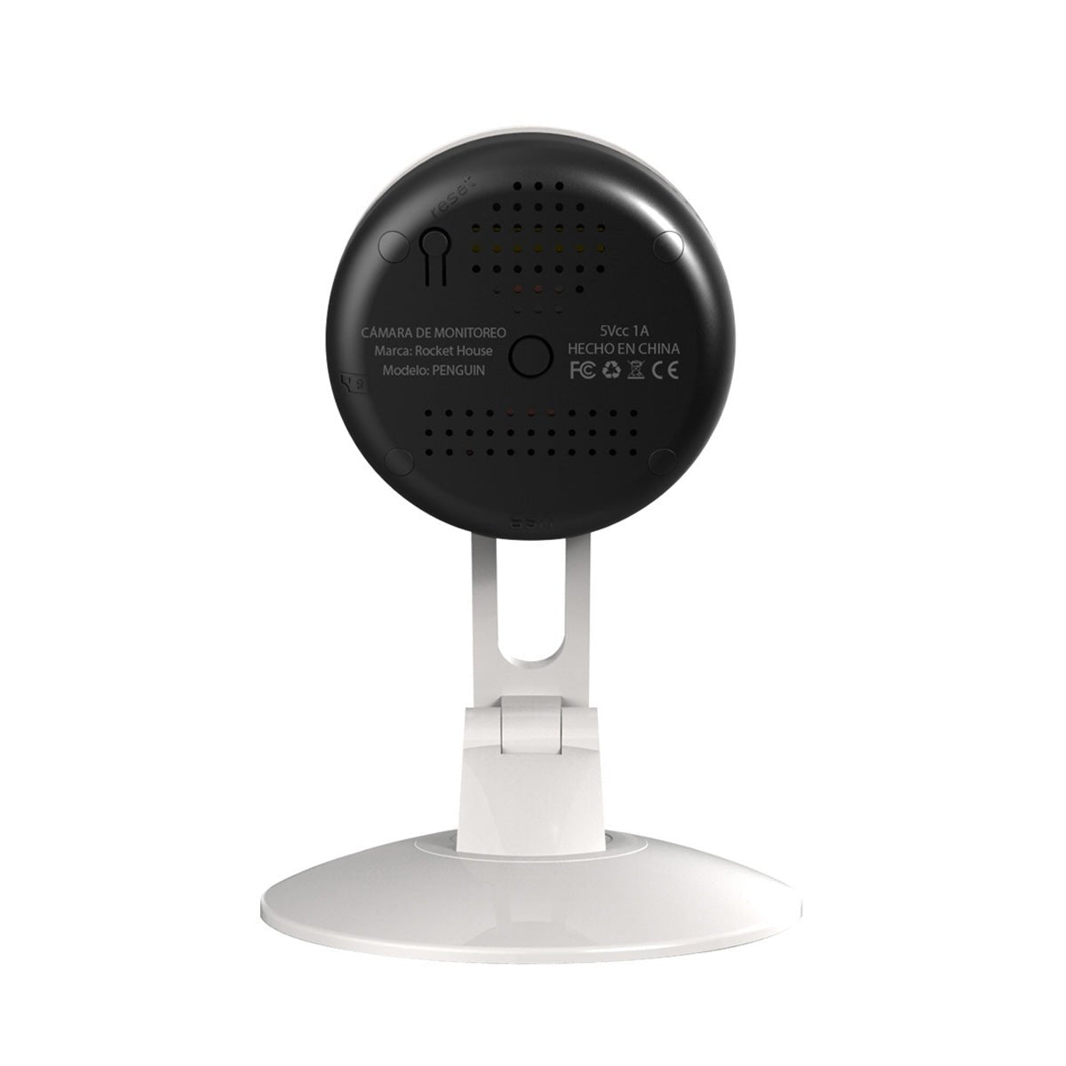 Camara De Seguridad Inteligente Interior Rocket House Penguin - Selectsound.com.mx