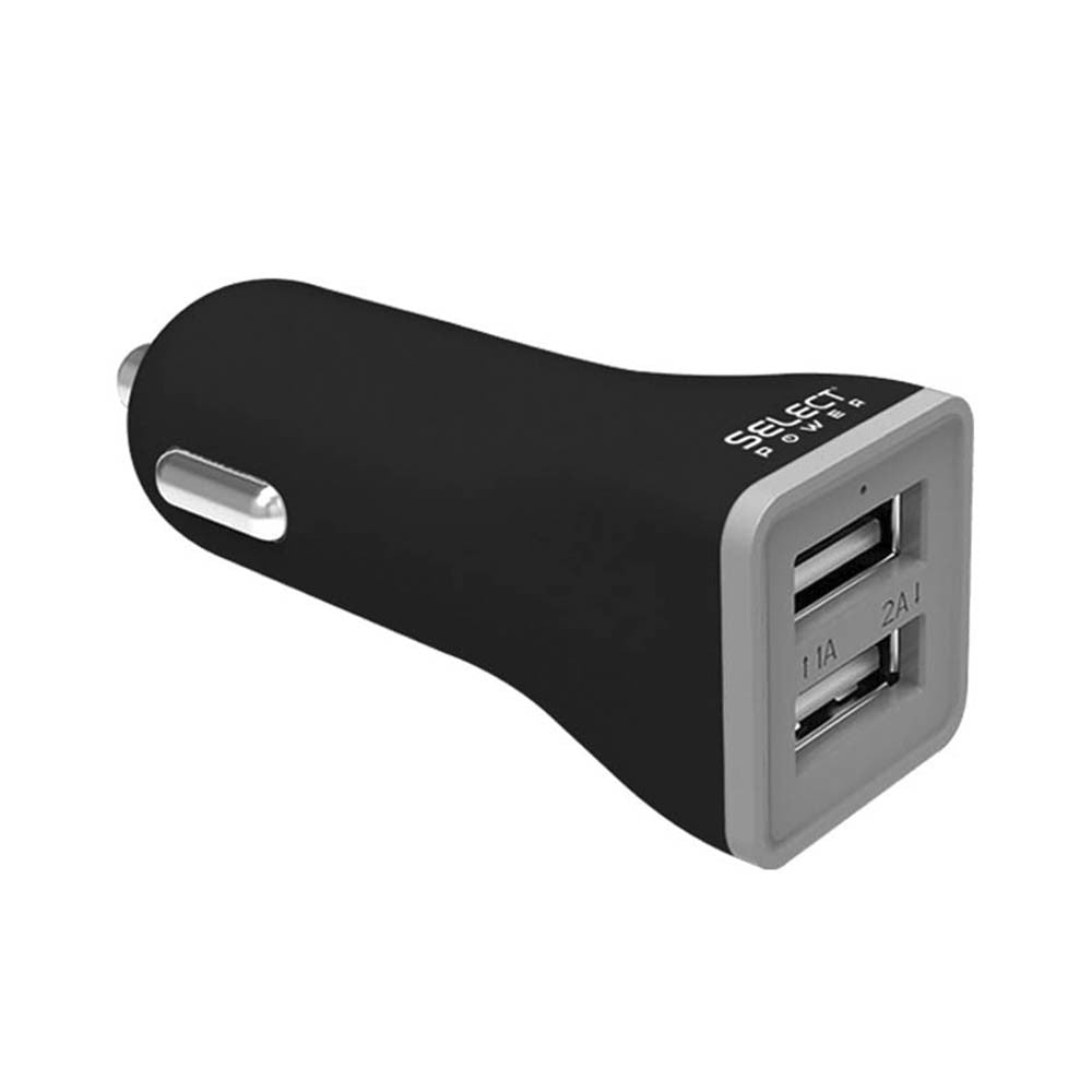 Cargador de Auto 2 puertos USB - Selectsound.com.mx