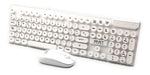 Cargue la imagen en el visor de la galería, Combo De Teclado Y Mousse Inalambrico Selects Retrokey-sp - Selectsound.com.mx