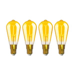 Cargue la imagen en el visor de la galería, Foco Inteligente Led Rocket House Saint Luz Ámbar Wifi 7w 4 Pack - Selectsound.com.mx