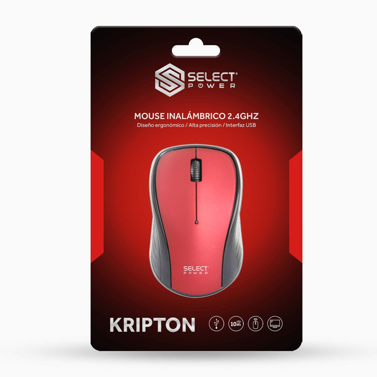Mouse Inalambrico 2.4 GHZ - Selectsound.com.mx