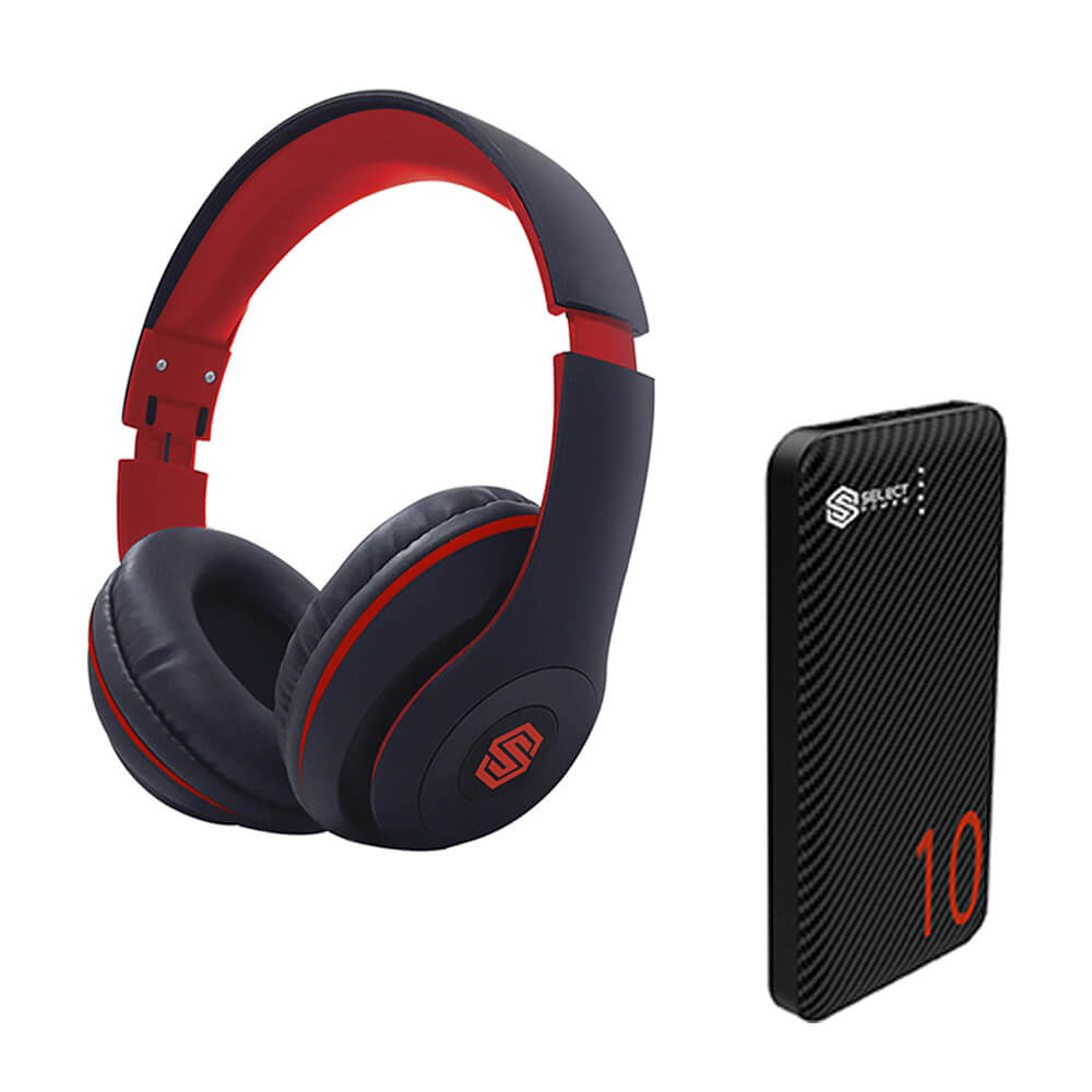 Paquete Audifonos Bluetooth Echo + Power Bank De 10,000 Mah - Selectsound.com.mx
