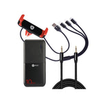 Cargue la imagen en el visor de la galería, Power Bank 10000 mAh + Cable 3in1 + Soporte Universal para Auto HO-SP + Cable Auxiliar - Selectsound.com.mx