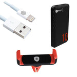 Cargue la imagen en el visor de la galería, Soporte Universal + Cable + Power Bank de 10000mAh - Selectsound.com.mx