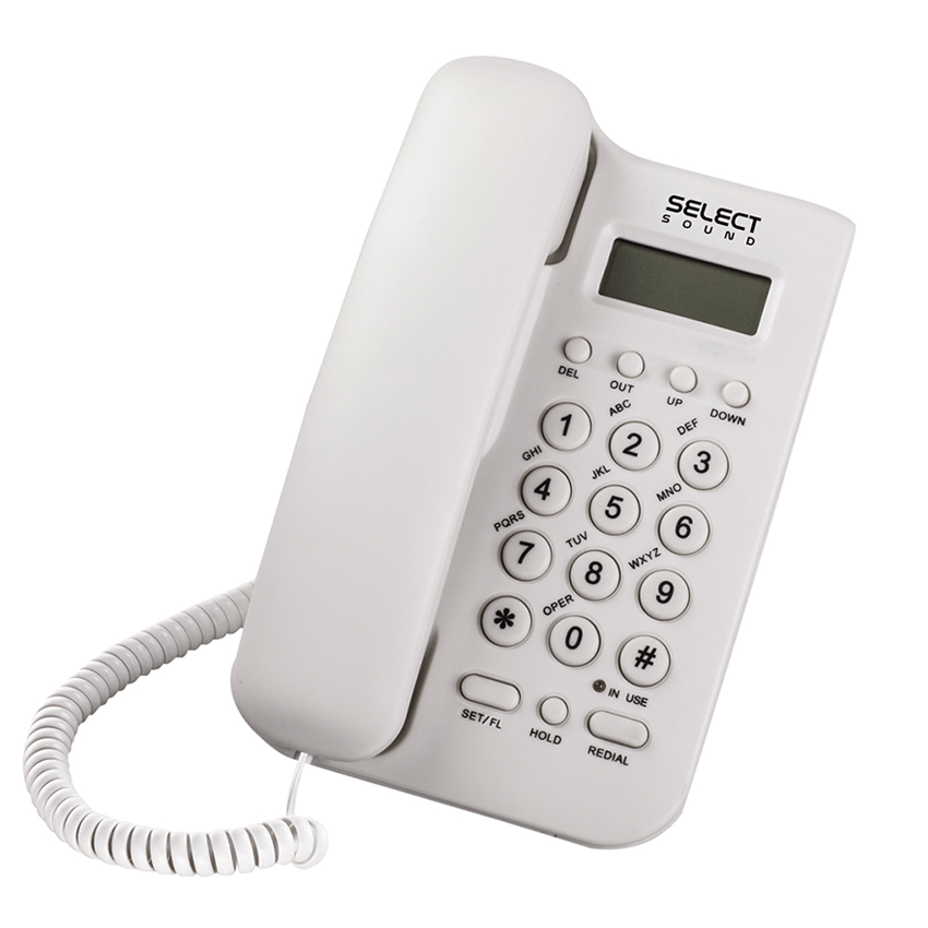 Teléfono Alámbrico 8836 - Selectsound.com.mx
