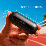 Cargue la imagen en el visor de la galería, Audífonos Bluetooth Select Sound BTH049 Steel Buds Inalámbricos con Estuche de Carga y hasta 15 Horas de Autonomía
