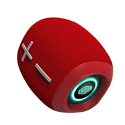 Mini Bocina Bluetooth Inalámbrica Modelo Boom Radio Fm Tws Recargable Usb Luz Led