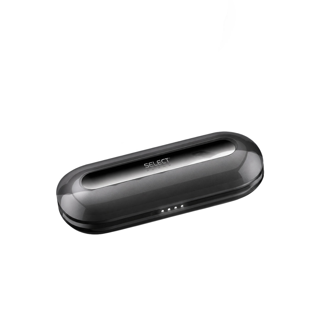 Audífonos Bluetooth Select Sound BTH049 Steel Buds Inalámbricos con Estuche de Carga y hasta 15 Horas de Autonomía