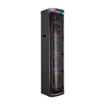 Cargue la imagen en el visor de la galería, Bocina Bafle Daewoo DW2024Torre De Sonido Recargable Bluetooth 4x10&quot; Tws 100w Rms
