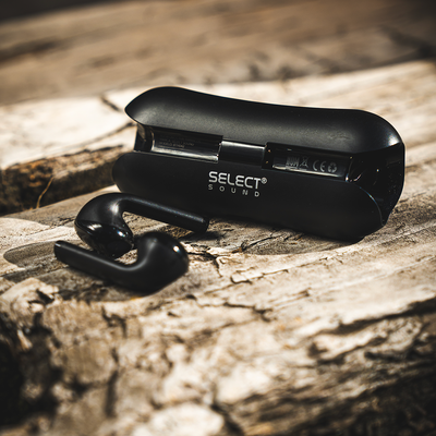 Combo  Select Sound Audífonos Inalámbricos BTH042 Bluetooth Tws Blade y Diadema BTH025 Scape Radio Fm