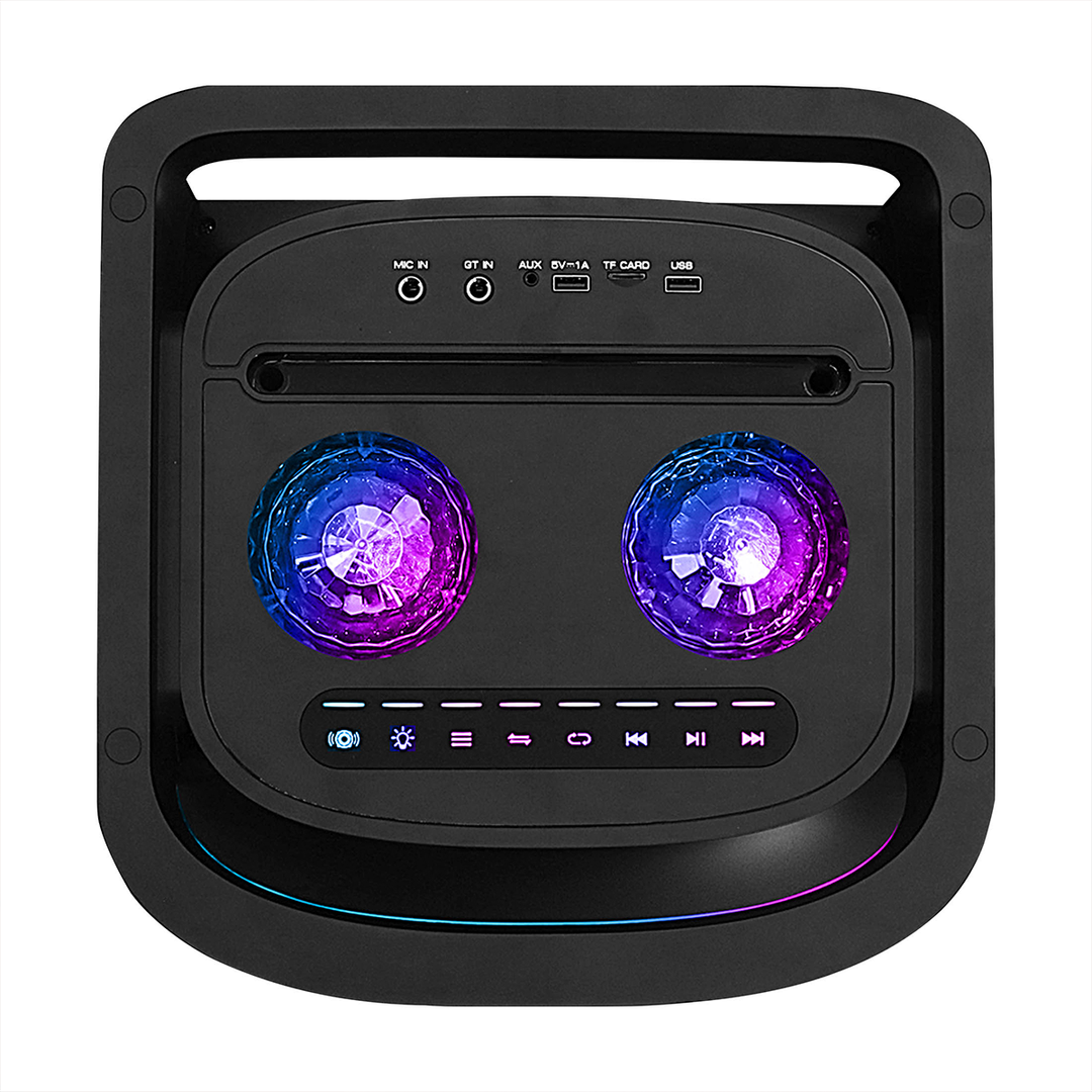 Bocina Bafle Daewoo DW2024Torre De Sonido Recargable Bluetooth 4x10" Tws 100w Rms