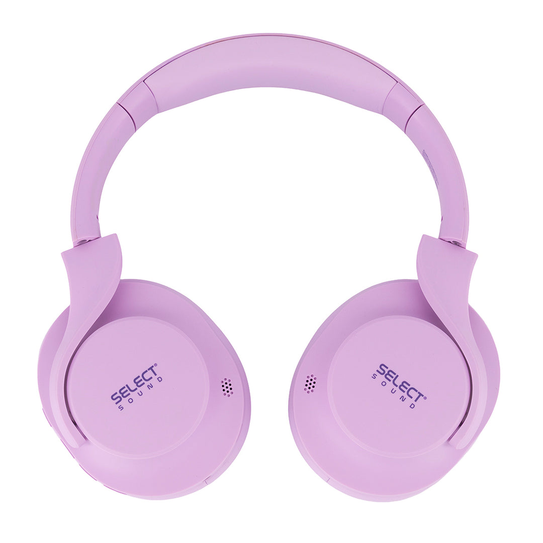 Kit 2 Audífonos Select Sound BT-KIT02M TWS + Diadema Bluetooth Morado