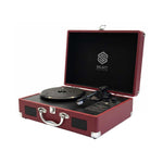 Cargue la imagen en el visor de la galería, Tocadiscos Bluetooth Select Sound BT8002 de 3 Velocidades con Radio FM y USB Color Vino