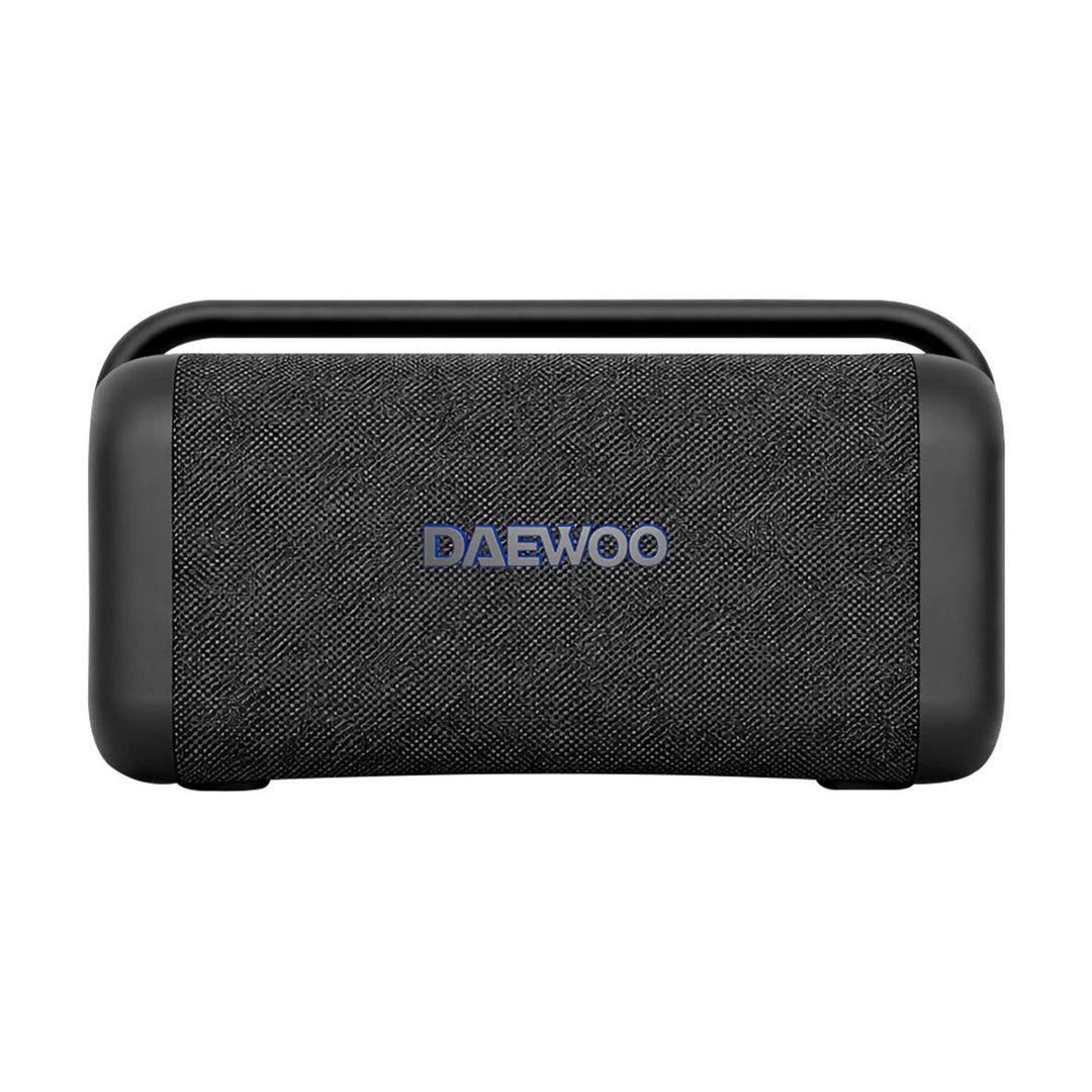 Bocina Daewoo Boom Box 120 Bluetooth 5.4 TWS IPX5 Con Ecualizador y Luces Multicolor