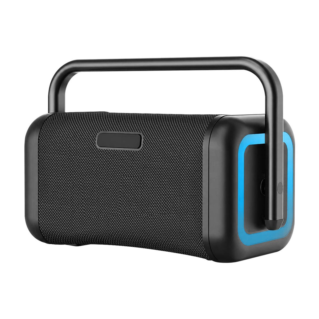 Bocina Daewoo Boom Box 120 Bluetooth 5.4 TWS IPX5 Con Ecualizador y Luces Multicolor