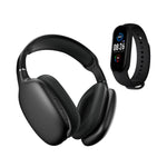 Cargue la imagen en el visor de la galería, Kit Smartwatch Reloj Inteligente Multi Sport Alpha FB1-SP y Audífonos Inalámbricos BTH028N Bluetooth Manos Libres Sense
