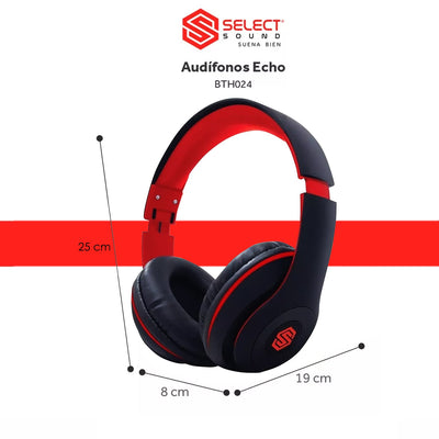 Audífonos Inalámbricos Bluetooth Manos Libres BTH024 Echo - Selectsound.com.mx