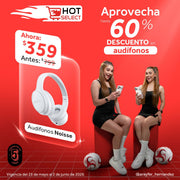 Audífonos Inalámbricos Bluetooth Modelo Noisse Cancelación De Ruido Bth056 - Selectsound.com.mx