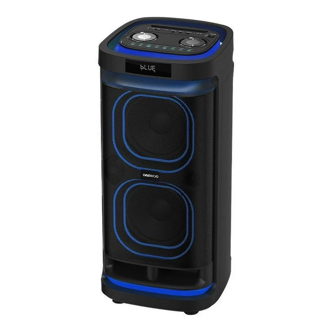 Bafle 2x8" Daewoo Dw - Thunder Recargable Bluetooth Negro DW2028 Tws - Selectsound.com.mx