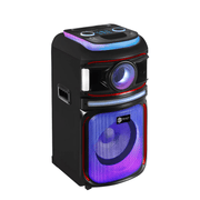 Bafle Bocina Select Sound BT1212 Maxvibe 80w Con Luces Led TWS Karaoke Bluetoooth 5.0 - Selectsound.com.mx