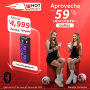 ⭐ Bafle Recargable Bluetooth BT2212 Megastorm 2x12
