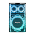 Cargue la imagen en el visor de la galería, ⭐ Bafle Recargable Bluetooth DW1014 Daewoo DW Crystalboom 12” 100W RMS – Sonido Potente y Luces LED RGB - Selectsound.com.mx
