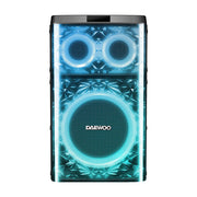 ⭐ Bafle Recargable Bluetooth DW1014 Daewoo DW Crystalboom 12” 100W RMS – Sonido Potente y Luces LED RGB - Selectsound.com.mx