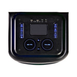 Cargue la imagen en el visor de la galería, ⭐ Bafle Recargable Bluetooth DW2016 Daewoo DW MEGA BLAST 2x15" 100W RMS – Sonido Potente y Luces LED RGB - Selectsound.com.mx