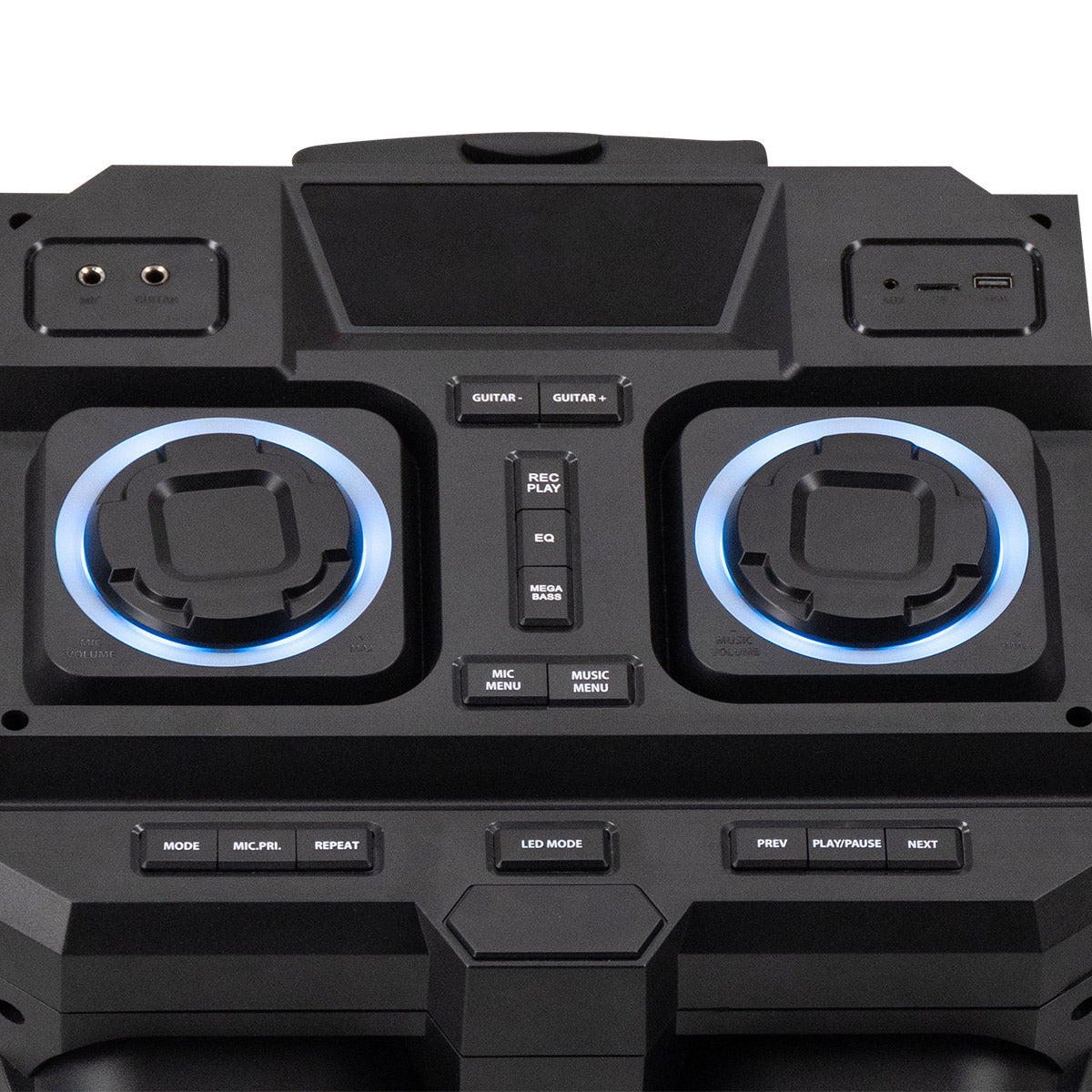 Bafle Select Sound Wally Beat BT2012 120W Bluetooth 5.4 TWS Recargable LED - Selectsound.com.mx