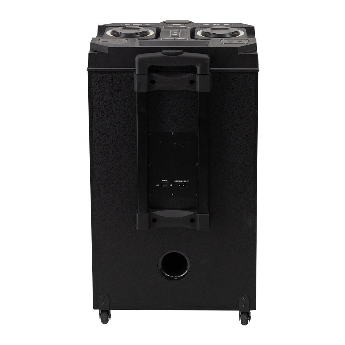 Bafle Select Sound Wally Beat BT2012 120W Bluetooth 5.4 TWS Recargable LED - Selectsound.com.mx
