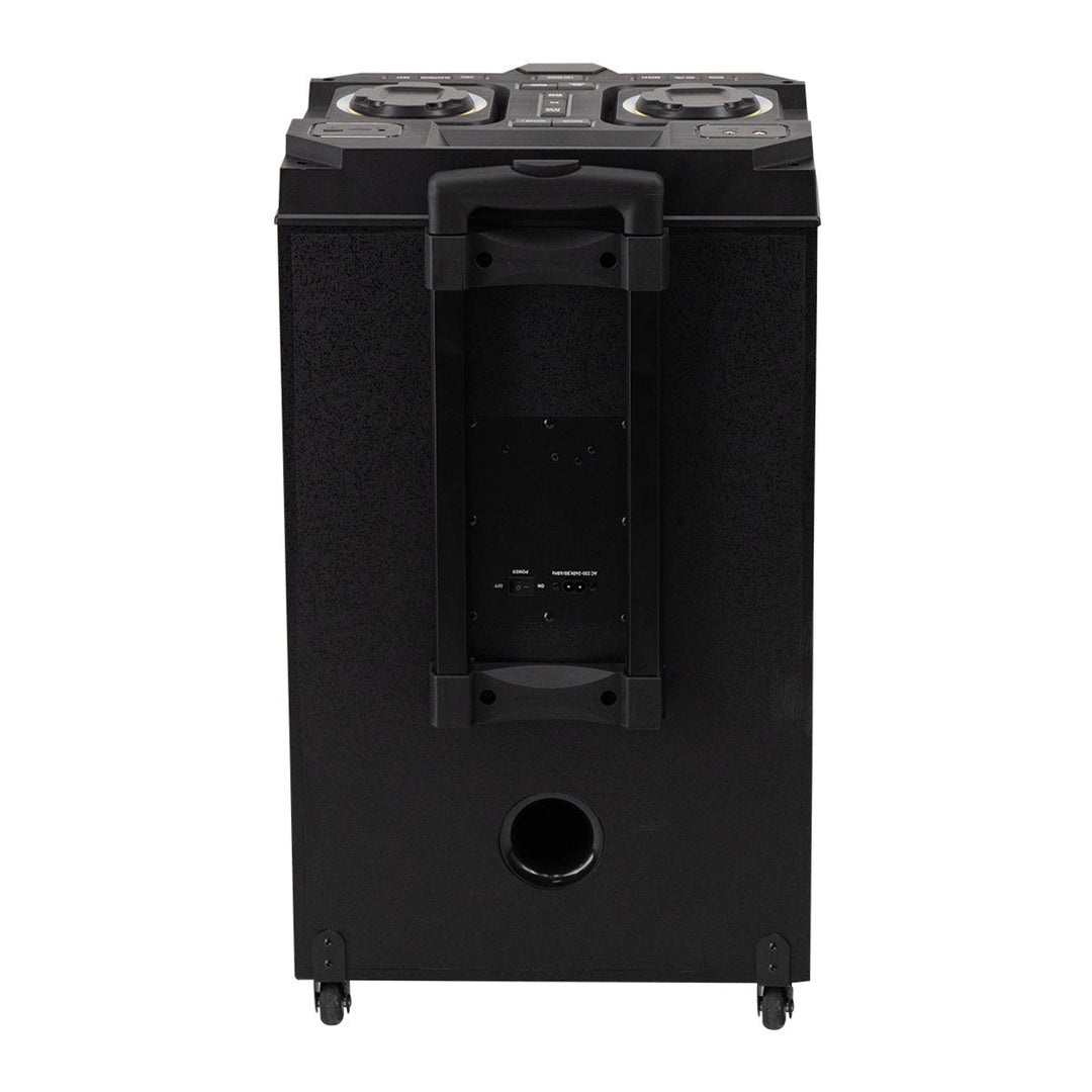 Bafle Select Sound Wally Beat BT2012 120W Bluetooth 5.4 TWS Recargable LED - Selectsound.com.mx