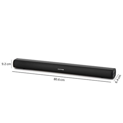Barra De Sonido 32" Con Luces Led Daewoo Unlimited 20w Rms - Selectsound.com.mx