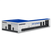 Barra de sonido Bluetooth Daewoo Ultimate DW3283S 125W RMS con Subwoofer, HDMI ARC y Audio 5.1 - Selectsound.com.mx